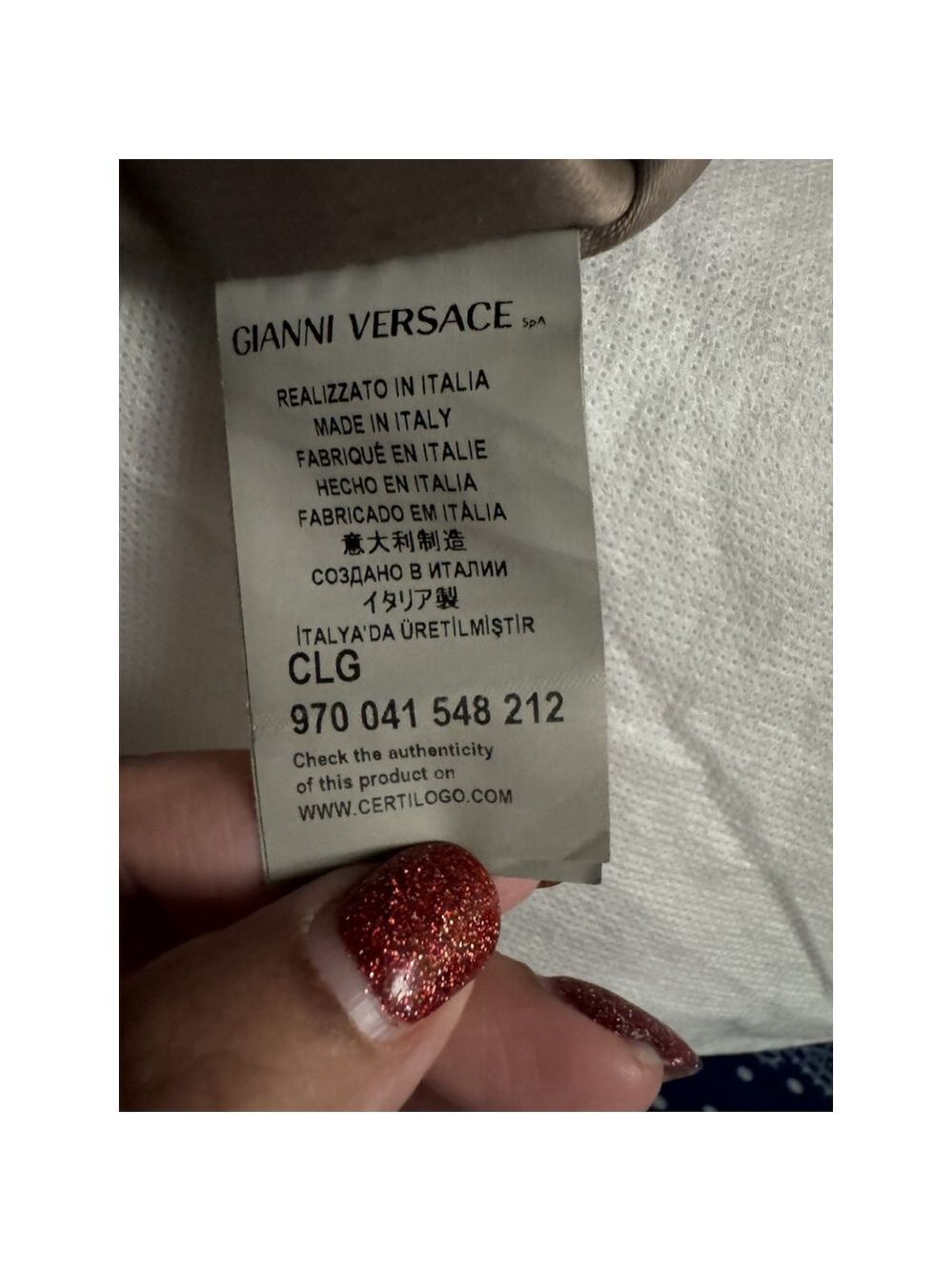 Gianni Versace Quilted Patent Leather Shoulder Bag - Picture 16 of 16